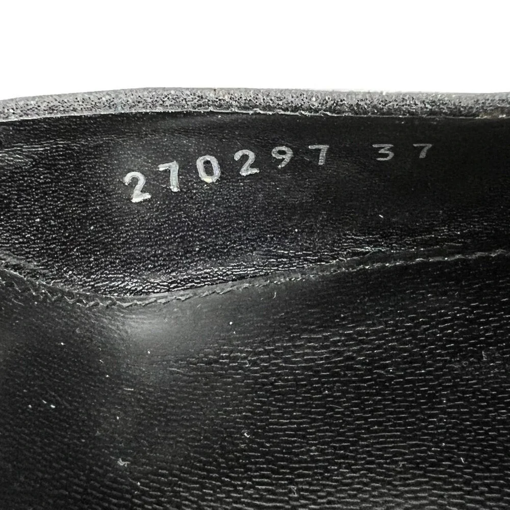 Gucci Horsebit Glitter‎ Heels Charlotte Stardust Pumps Black EU 37 - Picture 6 of 10